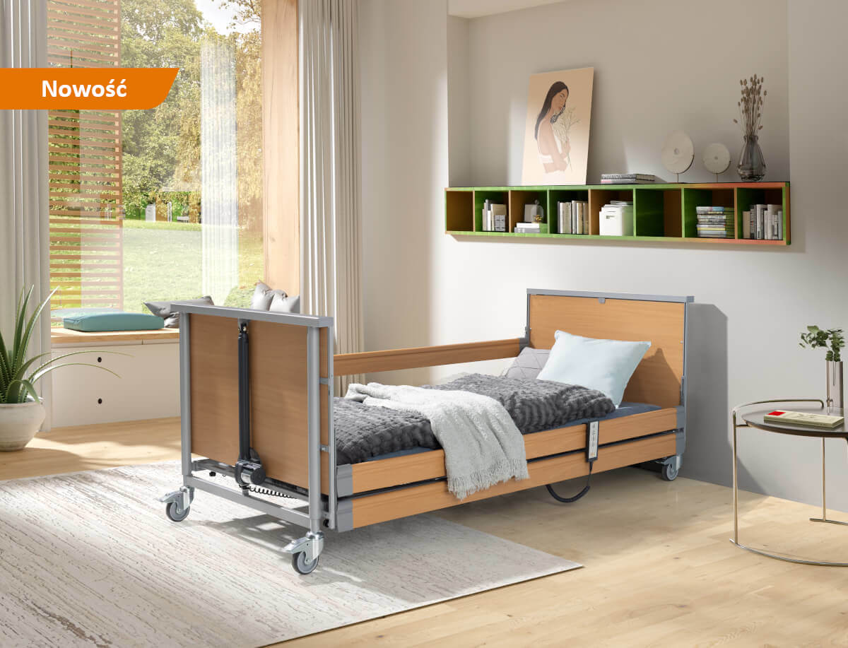 Niskie Łóżko do Opieki Długoterminowej PB 325 LOW » Elbur »