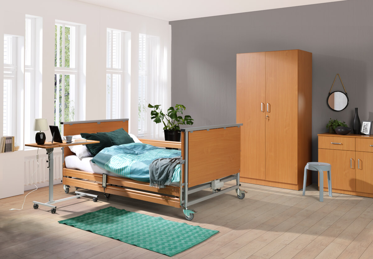 Schwerlastbett mit Frontenheber PB 340 » Elbur.eu »