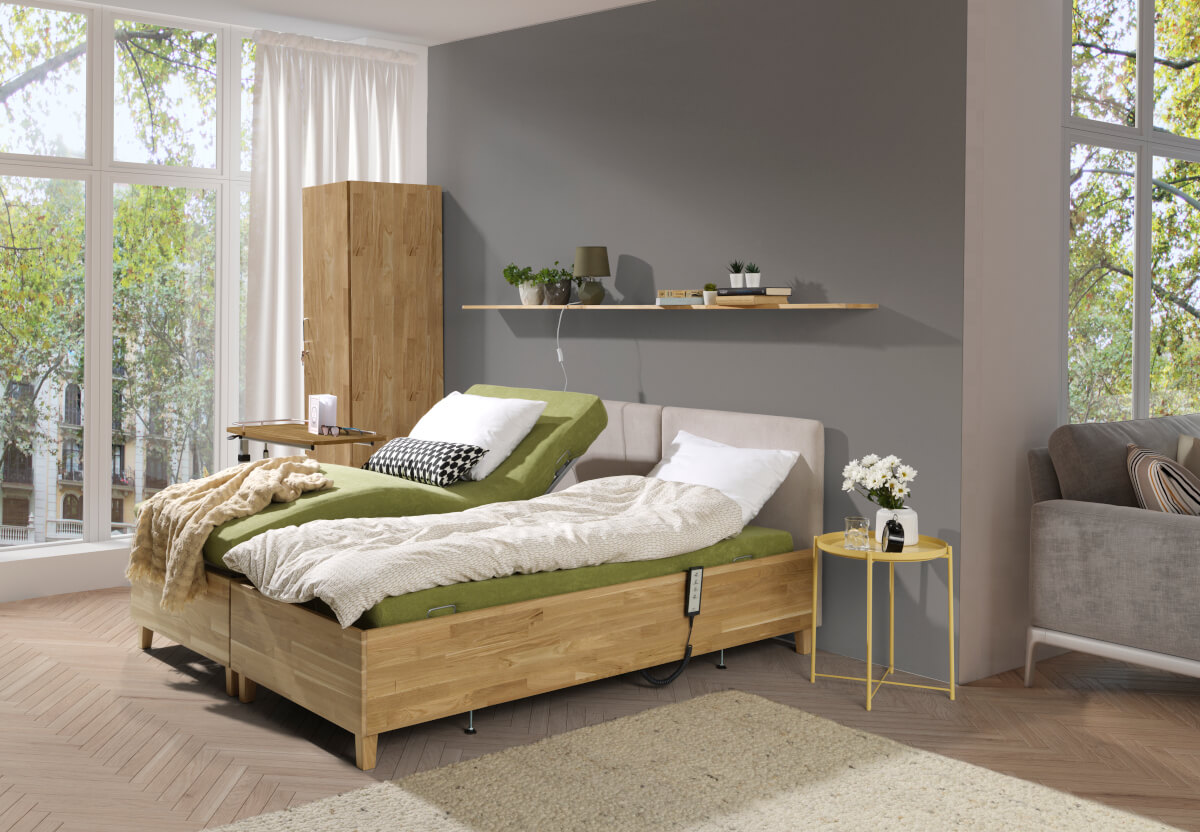 PB 532 Care Bed with static mattress platform » Elbur »